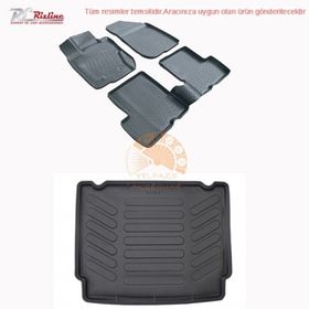 Rizline Renault Clio 3 HB 2006-2012 3D Paspas Bagaj Havuzu