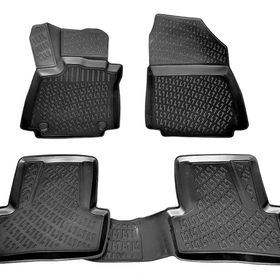 Rizline Renault Clio 3 HB 2006 - 2012 Arası Siyah 3D Havuzlu Paspas
