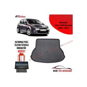 Rizline Renault Clio 3 HB Kancalı Model 2006-2013 3D Bagaj Havuzu