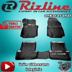 Rizline Renault Clio 4 Stw 2013 2019siyah 3D Havuzlu Paspas