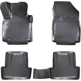 Rizline Renault Clio 4 Uyumlu 3D Siyah Havuzlu Paspas
