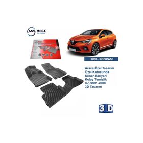 Rizline Renault Clio HB 3D Havuzlu Paspas