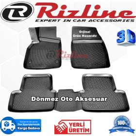Rizline Renault Fluence 2009-2016 3D Havuzlu Paspas
