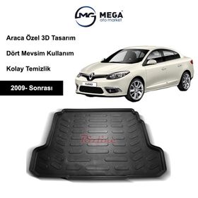 Rizline Renault Fluence 2009 Sonrası 3D Bagaj Havuzu