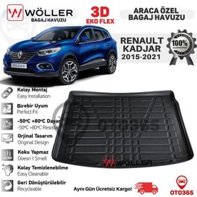 Rizline Renault Kadjar 2015 3D Bagaj Havuzu