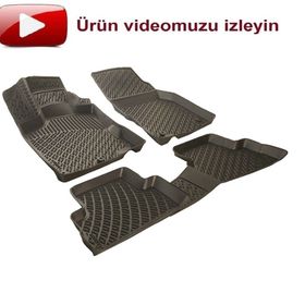 Rizline Renault Kango Multix 2015 Sonrası 3D Havuzlu Paspas