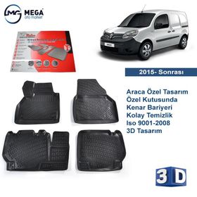 Rizline Renault Kangoo 2015 Sonrası 3D Havuzlu Paspas