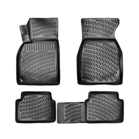 Rizline Renault Megane 2 2004-2010 Uyumlu 3D Siyah Havuzlu Paspas