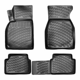 Rizline Renault Megane 2 2004-2010 Uyumlu 3D Siyah Havuzlu Paspas