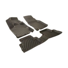 Rizline Renault Megane 2 2004-2010 Uyumlu 3D Siyah Havuzlu Paspas