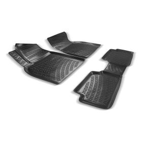 Rizline Renault Megane 2 2004-2010 Uyumlu 3D Siyah Havuzlu Paspas