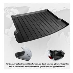 Rizline Renault Megane 2 Sedan 2002-2009 Bagaj Havuzu Paspası