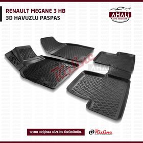 Rizline Renault Megane 3 2008-2016 3D Havuzlu Paspas