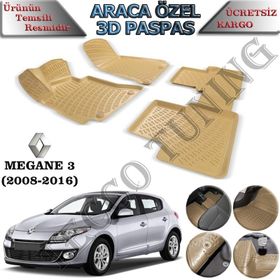 Rizline Renault Megane 3D Havuzlu Paspas