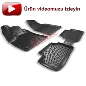 Rizline Renault Megane 4 Hb 2016 Sonrası 3D Havuzlu Paspas