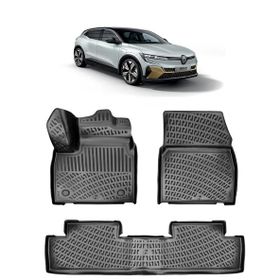 Rizline Renault Megane E-Tech 2022 + Siyah 3D Havuzlu Paspas
