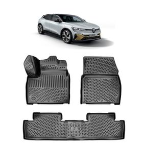 Rizline Renault Megane E-Tech 2022 + Siyah 3D Havuzlu Paspas