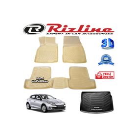 Rizline Renault Megane HB 3D Havuzlu Paspas