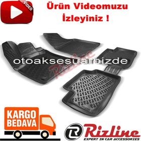 Rizline Renault Megane Sedan 3D Havuzlu Paspas