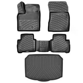 Rizline Renault Symbol 2008 Model 3D Bagaj Havuzu+3D Havuzlu Paspas