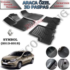 Rizline Renault Symbol 2013 3d Havuzlu Paspas