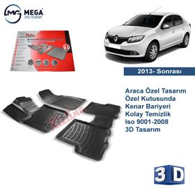 Rizline Renault Symbol 2013 3d Havuzlu Paspas