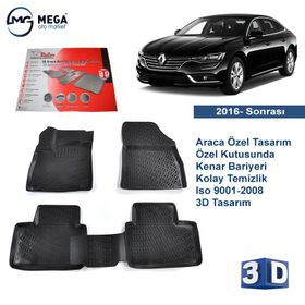 Rizline Renault Talisman 3D Havuzlu Paspas