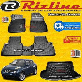 Rizline RZPAS251162 Nissan Juke 3D Havuzlu Paspas
