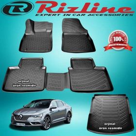 Rizline RZPAS251222 Renault Talisman 3D Havuzlu Paspas
