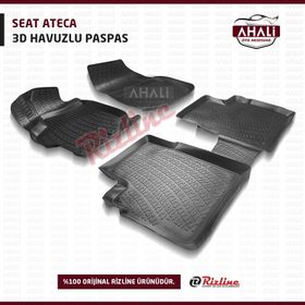 Rizline RZPAS251225 Seat Ateca 3D Havuzlu Paspas
