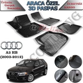 Rizline RZSET251211 Audi A3 2003-2012 3D Bagaj Havuzu