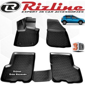 Rizline Sandero Stepway 3D 2012-2020 Arası Havuzlu Paspas