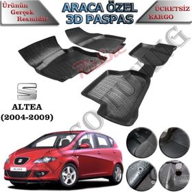 Rizline Seat Altea 2004-2009 3D Havuzlu Paspas