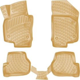 Rizline Seat Altea 2004-2015 Bej Uyumlu 3D Havuzlu Paspas