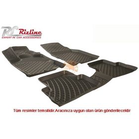 Rizline Seat Ateca 3D Havuzlu Oto Paspas