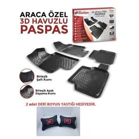 Rizline Seat ateca 3D Havuzlu Paspas