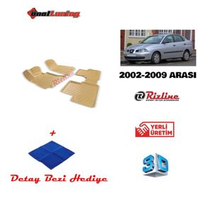 Rizline Seat Cordoba 2002-2009 Bej 3D Havuzlu Paspas
