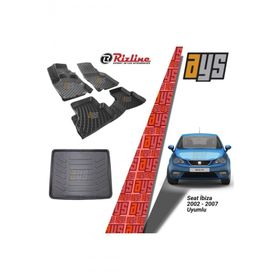 Rizline Seat Ibiza 2002-2007 3D Havuzlu Paspas ve Bagaj Havuzu
