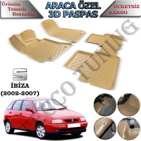 Rizline Seat Ibiza 2002-2007 3d Havuzlu Paspas