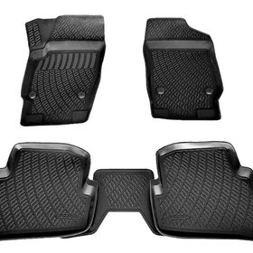 Rizline Seat Ibiza 2002 - 2007 Arası Siyah 3D Havuzlu Paspas