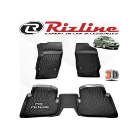 Rizline Seat Ibiza 2002 - 2007 Arası Siyah 3D Havuzlu Paspas