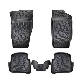 Rizline Seat Ibiza 2002-2007 Uyumlu 3D Siyah Havuzlu Paspas