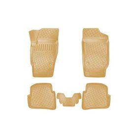 Rizline Seat Ibiza 2002-2008 Bej Uyumlu 3D Havuzlu Paspas