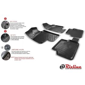 Rizline Seat İbiza 2017-2018 3D Havuzlu Paspas