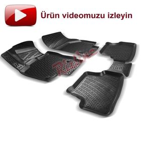 Rizline Seat İbiza 2017 Sonrası 3D Havuzlu Paspas