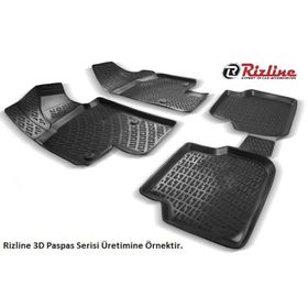 Rizline Seat İbiza 2017 Sonrası 3D Havuzlu Paspas