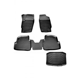 Rizline Seat Ibiza 3D Havuzlu 3D Bagaj Havuzu 2009-2017 Arası Oto Paspas