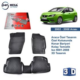 Rizline Seat İbiza 3D Havuzlu Paspas
