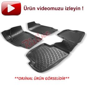 Rizline Seat İbiza Iv 2008 -2017 3d Havuzlu Paspas
