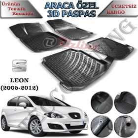 Rizline Seat Leon 2005-2012 3D havuzlu paspas